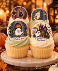 立體紙雕鬼屋 Cupcake特寫