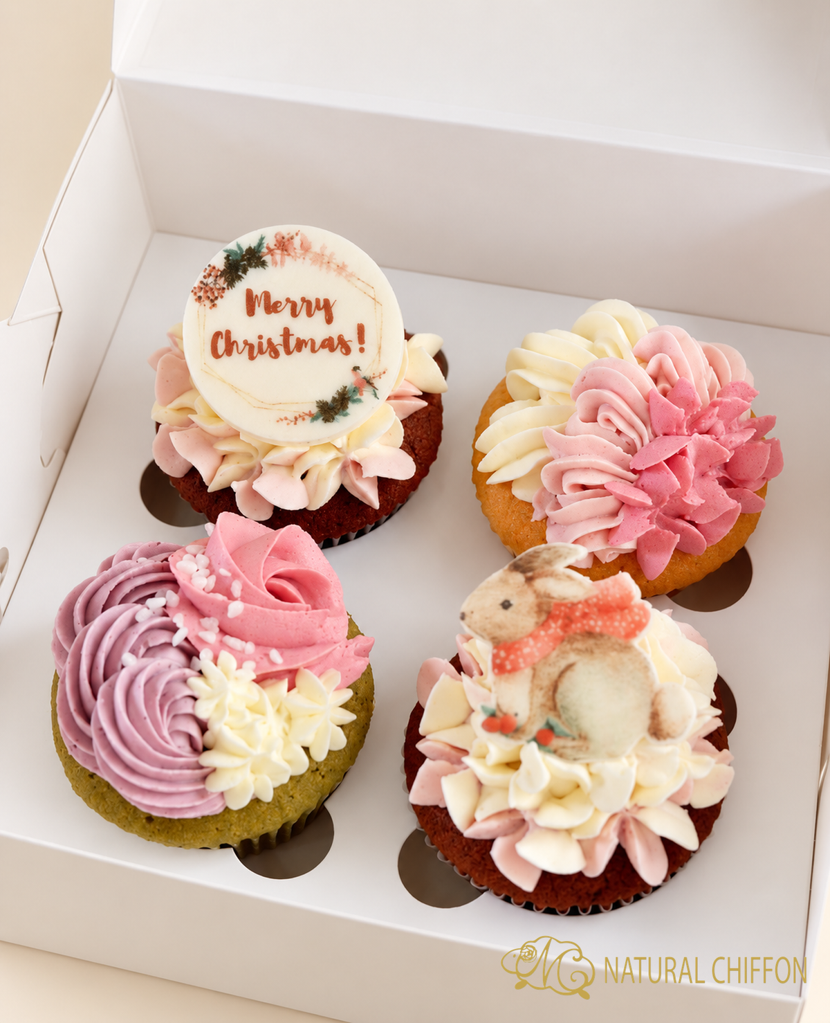 2025聖誕Cupcake禮盒（4件裝）