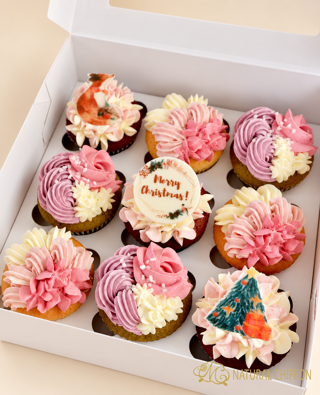 2025聖誕Cupcake禮盒（9件裝）