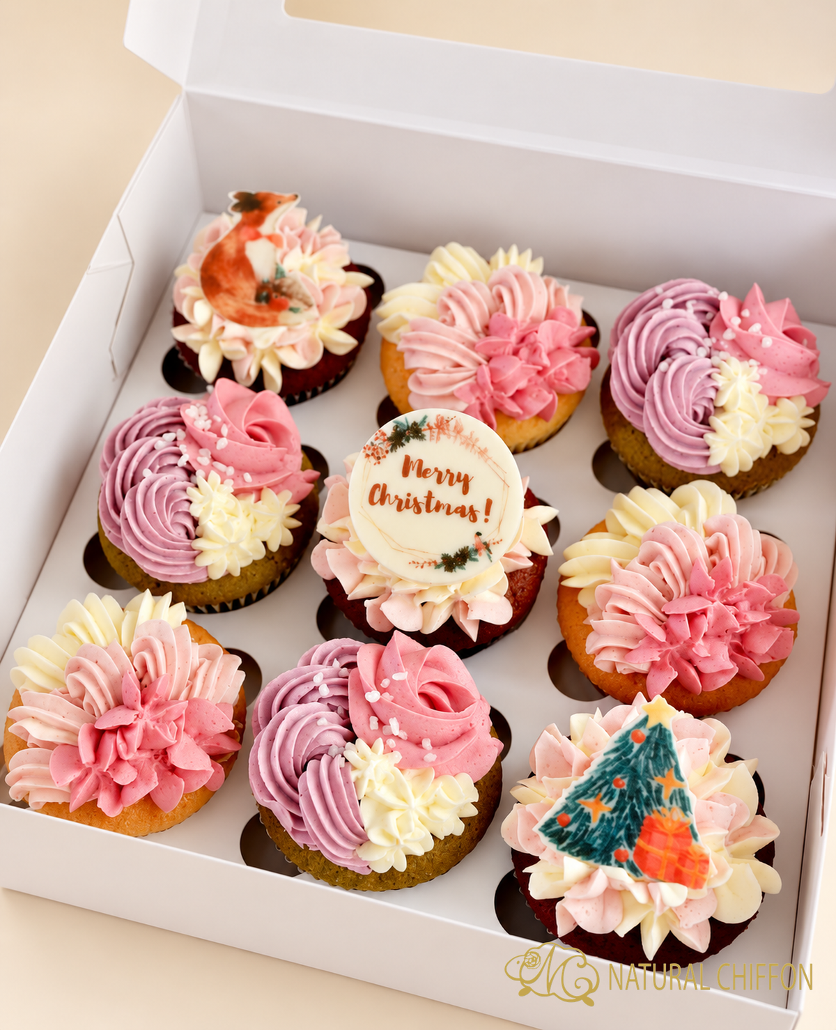 2025聖誕Cupcake禮盒（9件裝）