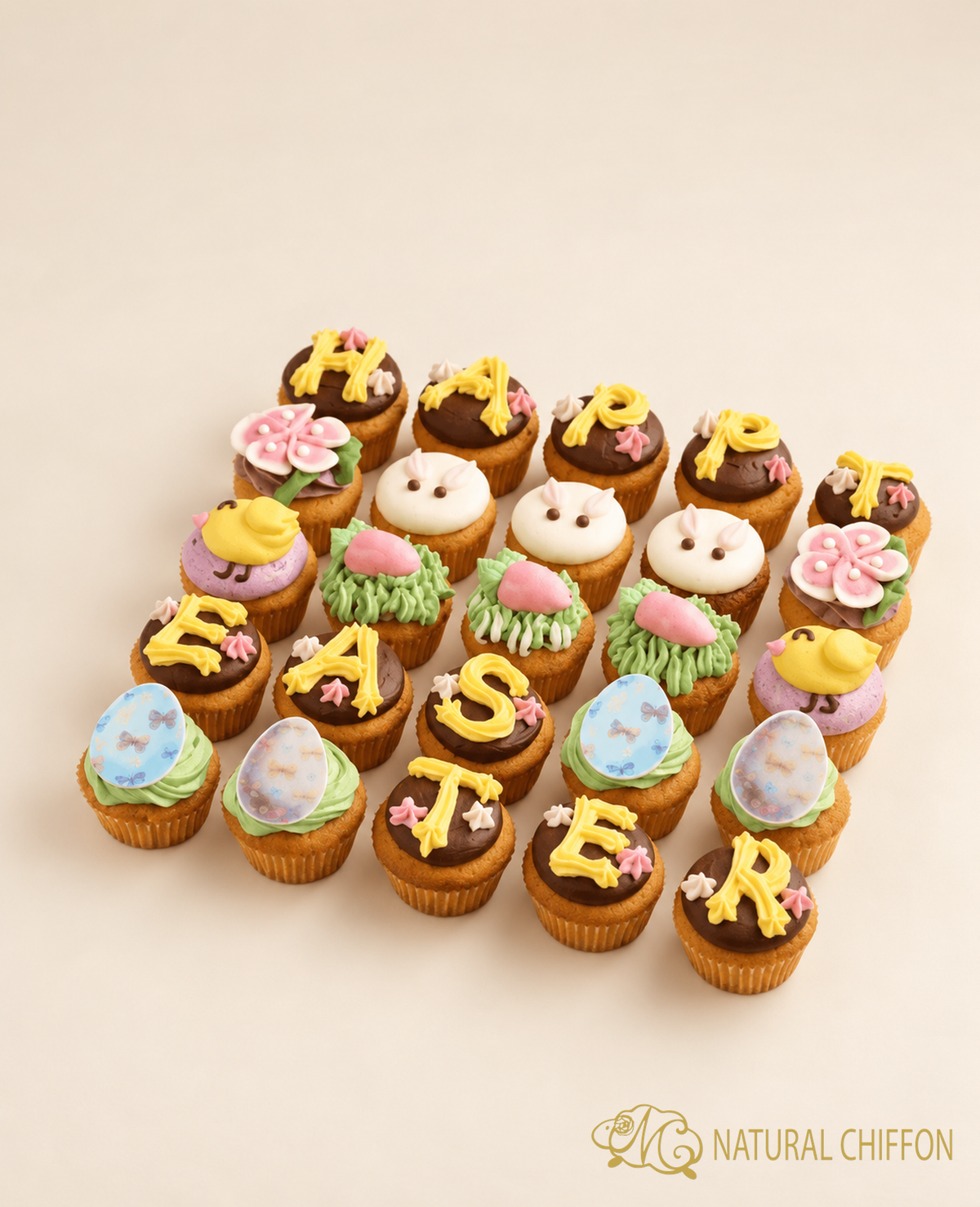 2026復活節Mini Cupcake禮盒(25個)