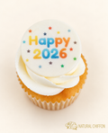 Happy 2026 Cupcake