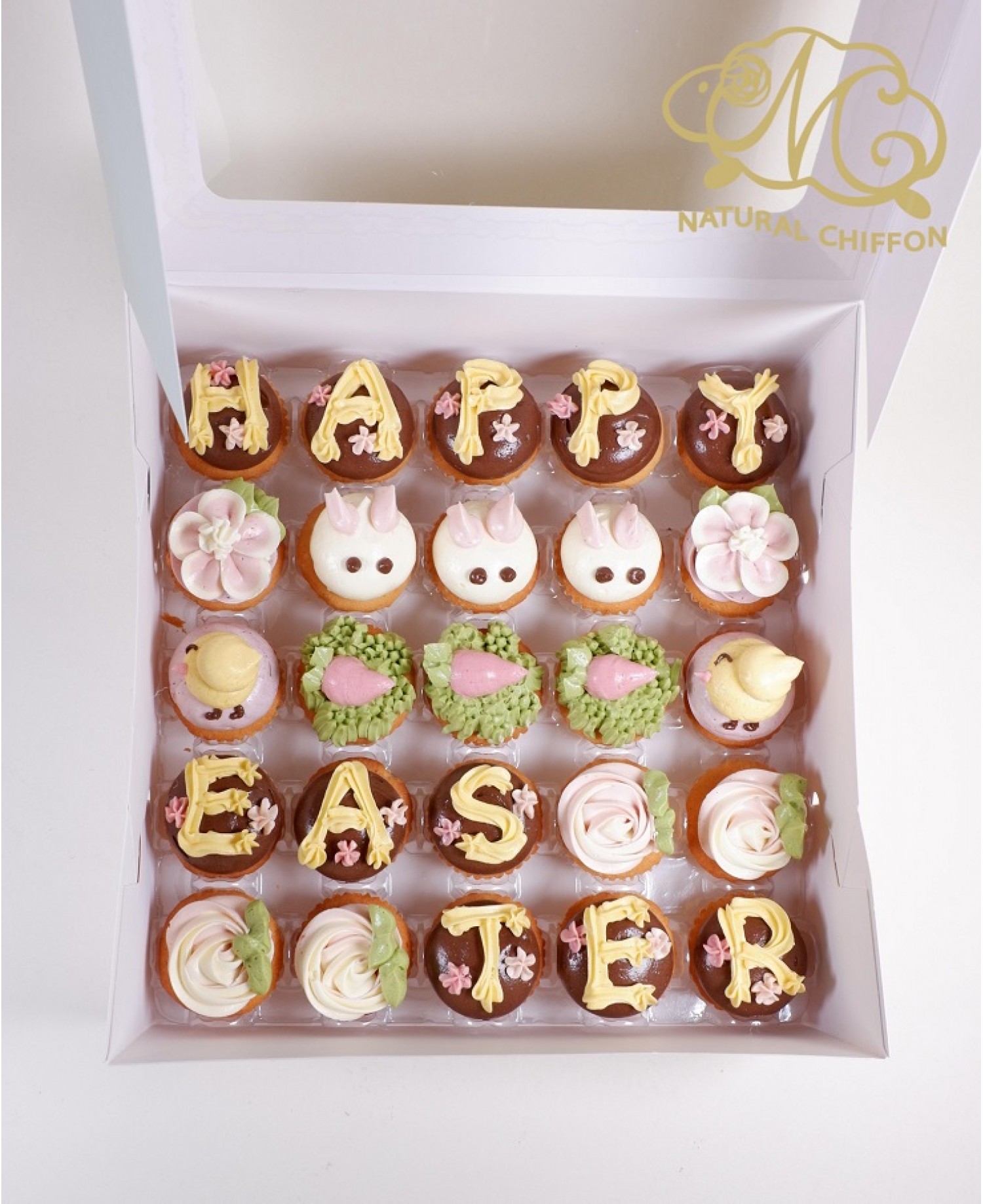 2025復活節Mini Cupcake禮盒(25個)