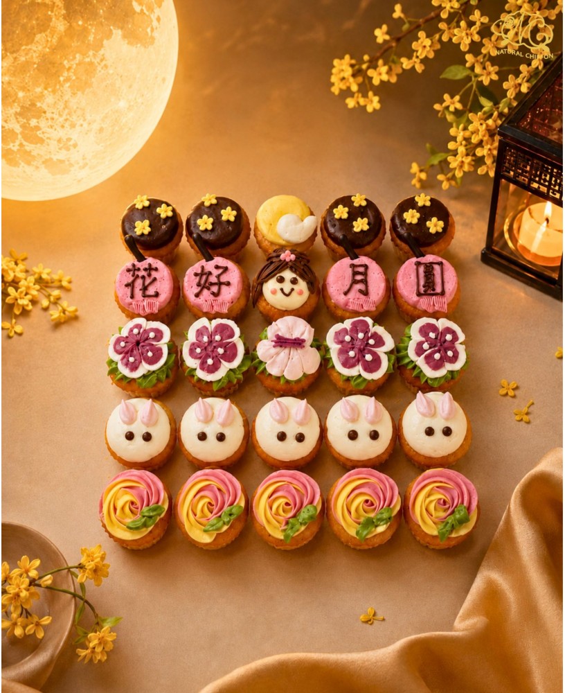 2026中秋Mini cupcake禮盒（25件裝）