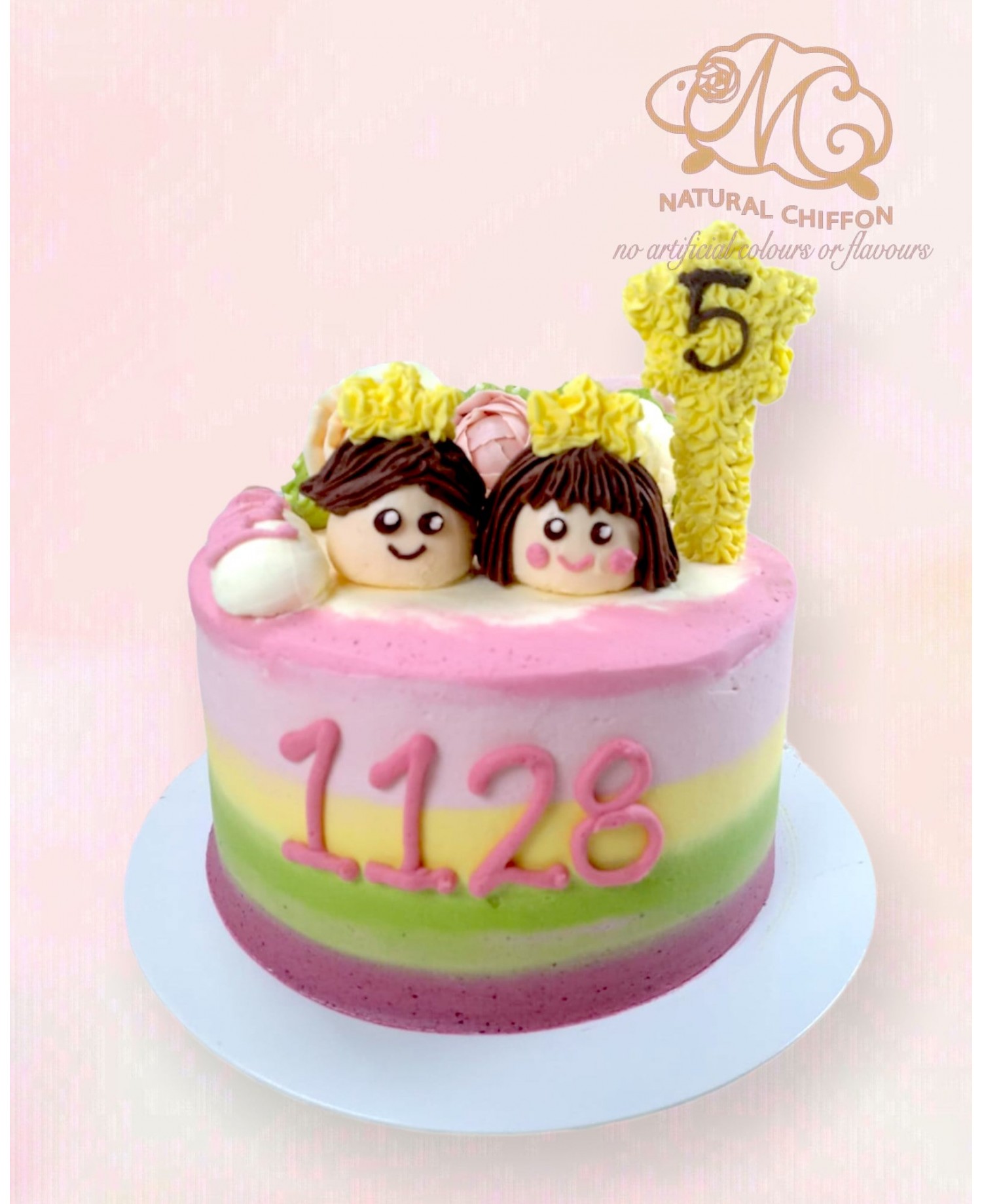 BP108   1層人物蛋糕 約6.5吋 (約2磅)
