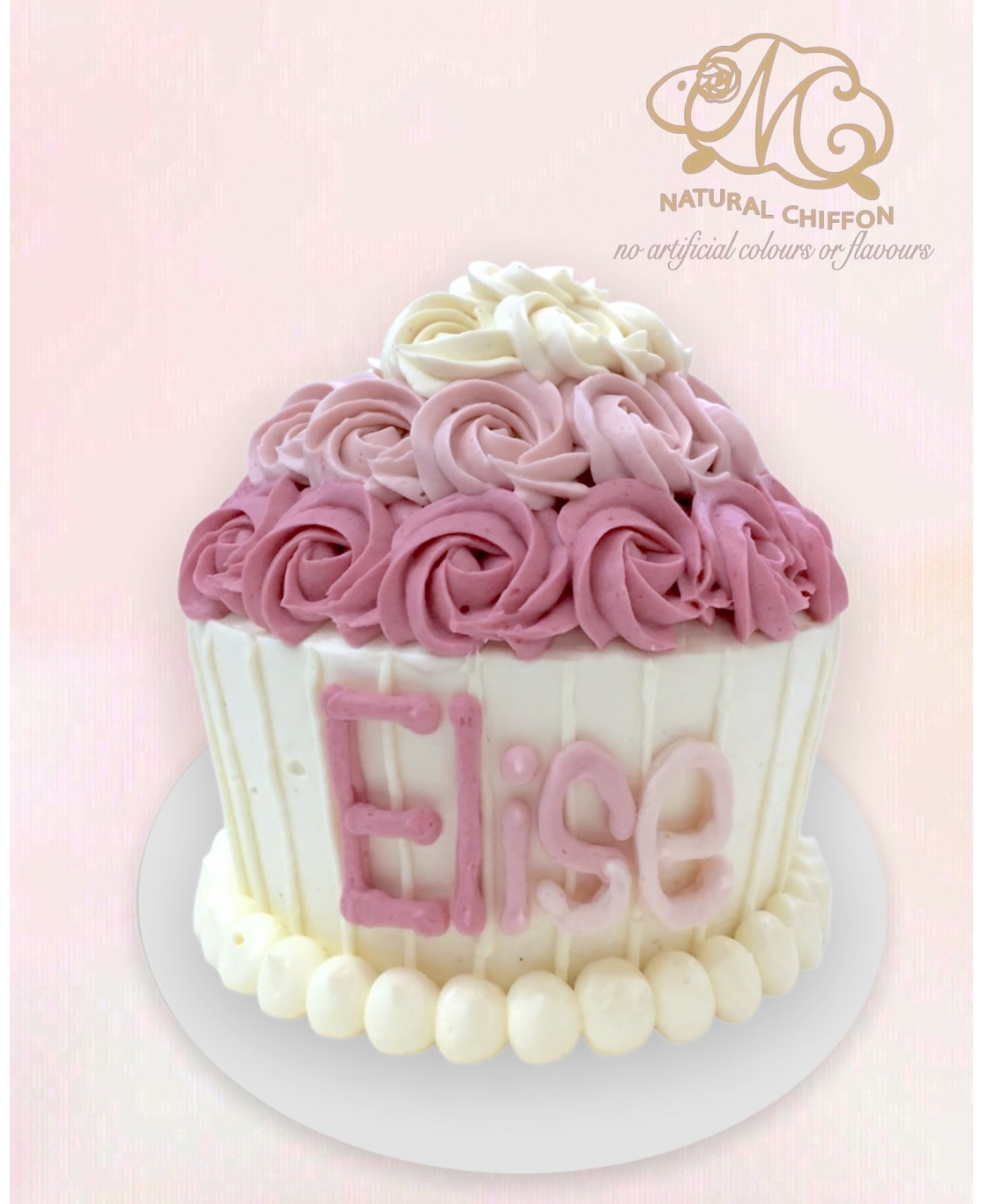 C105  大Cupcake 蛋糕 約4.5吋 (約3磅)