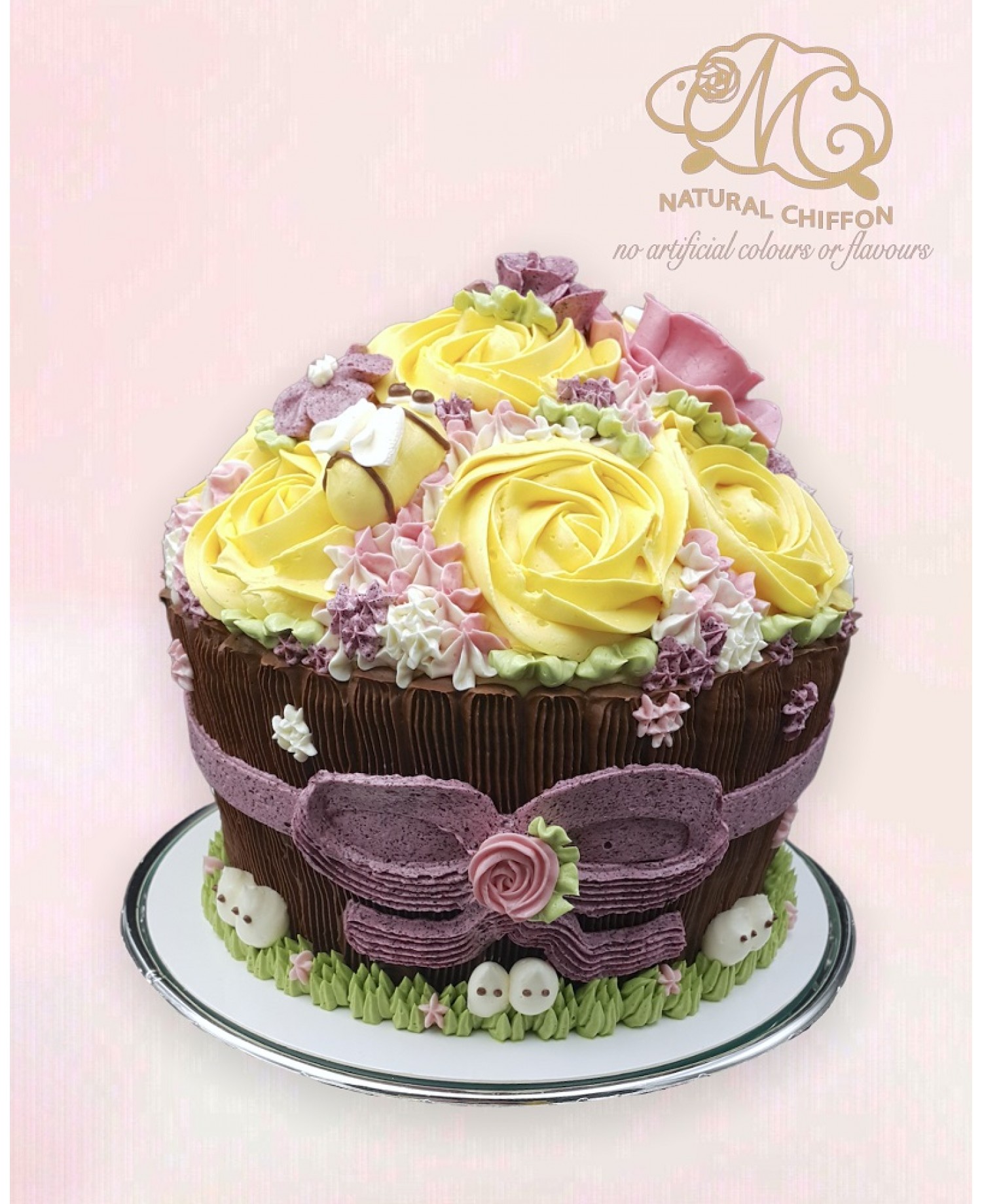 C104  大Cupcake 蛋糕 約4.5吋 (約3磅)