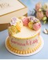 W054 1層韓花蛋糕 +20Cupcake +50Mini Cupcake Tower 