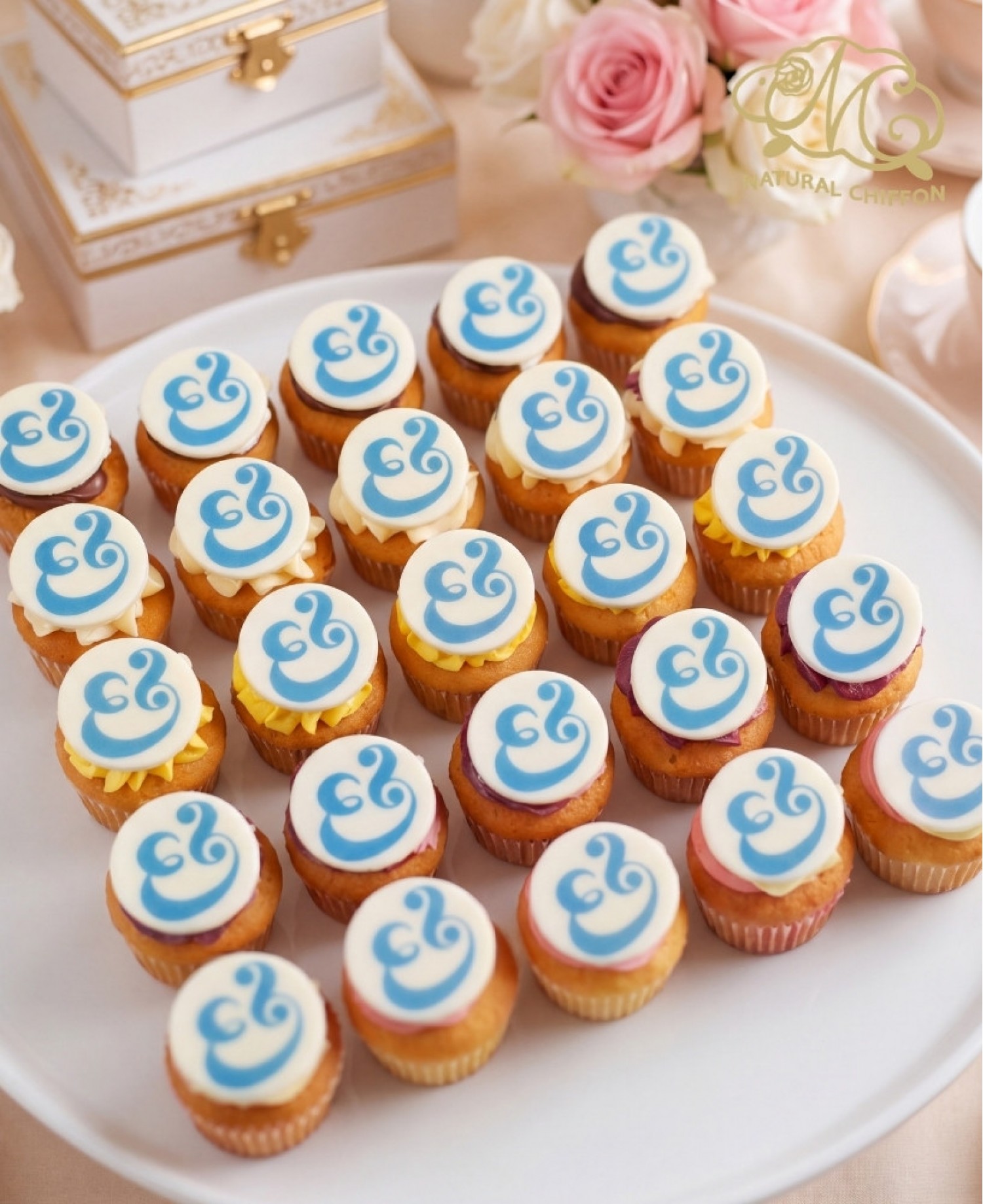客製化朱古力牌mini cupcake set