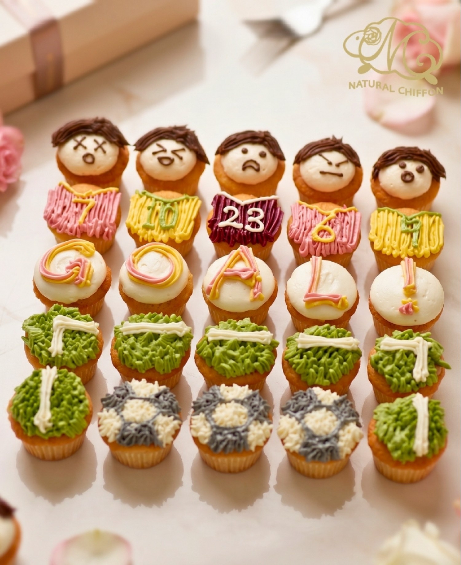 世界盃Mini Cupcake禮盒(25件)