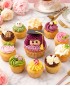 畢業女生1大10小 Cupcake