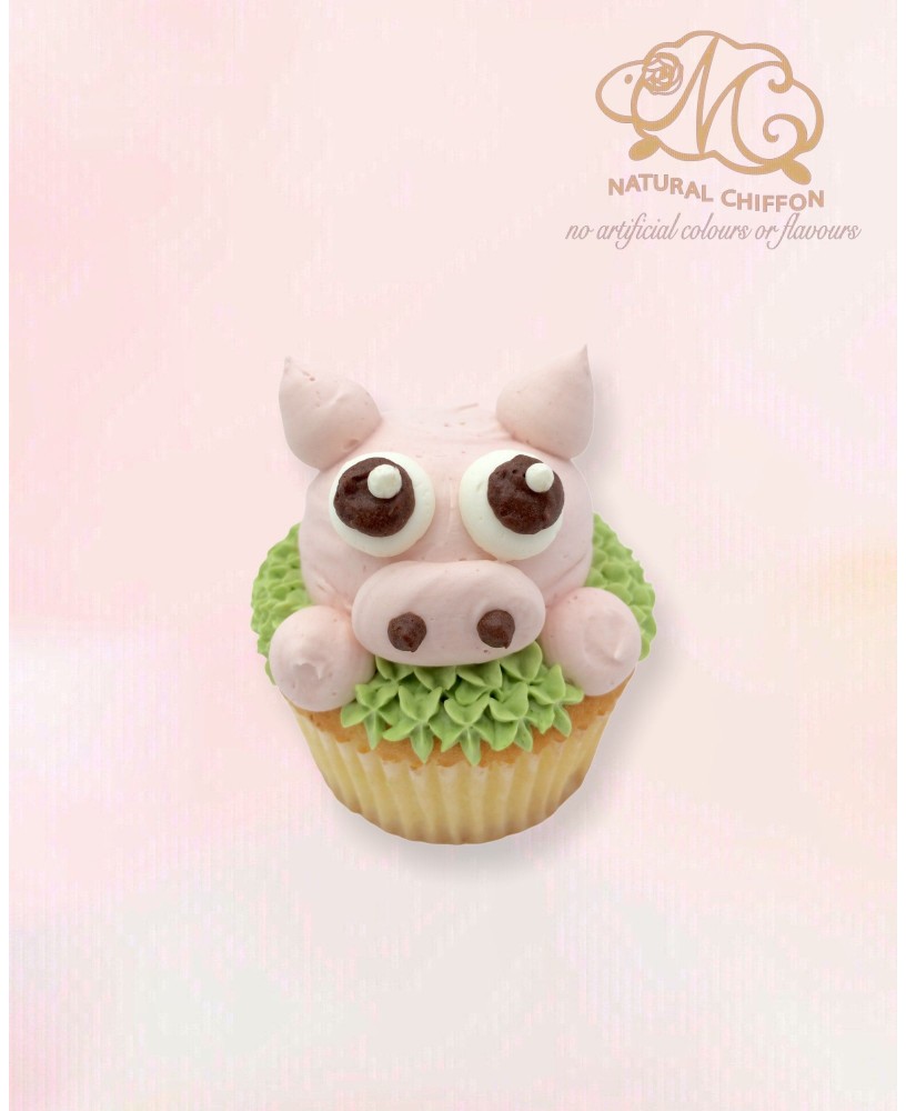 CA120 豬 Cupcake