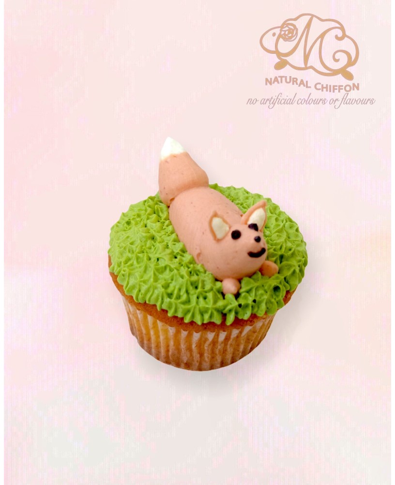 CA156 狐狸 Cupcake