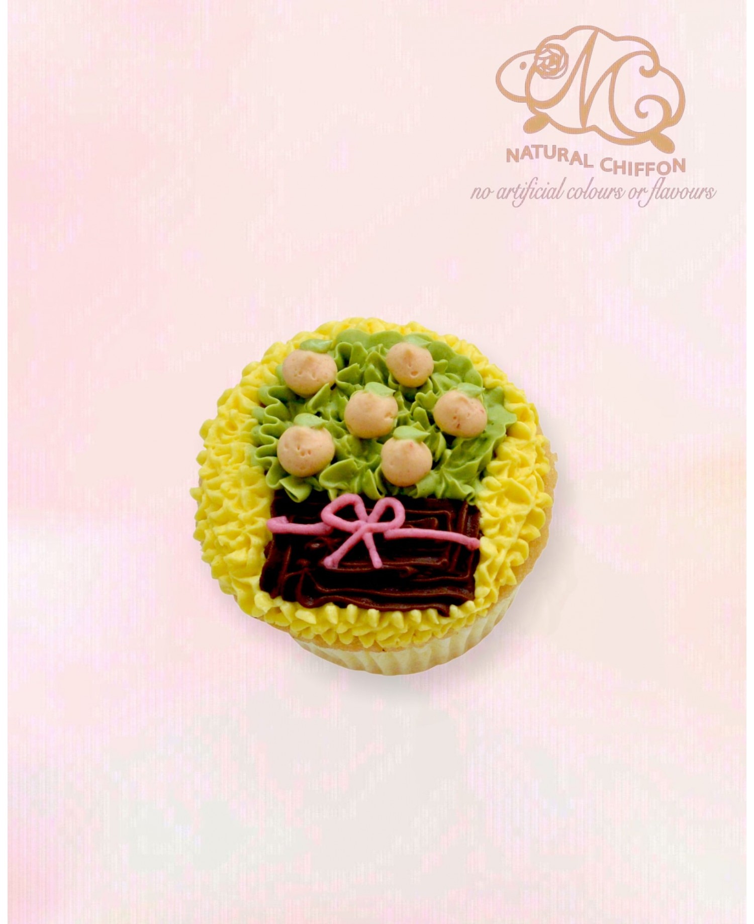 CF117 桔  Cupcake
