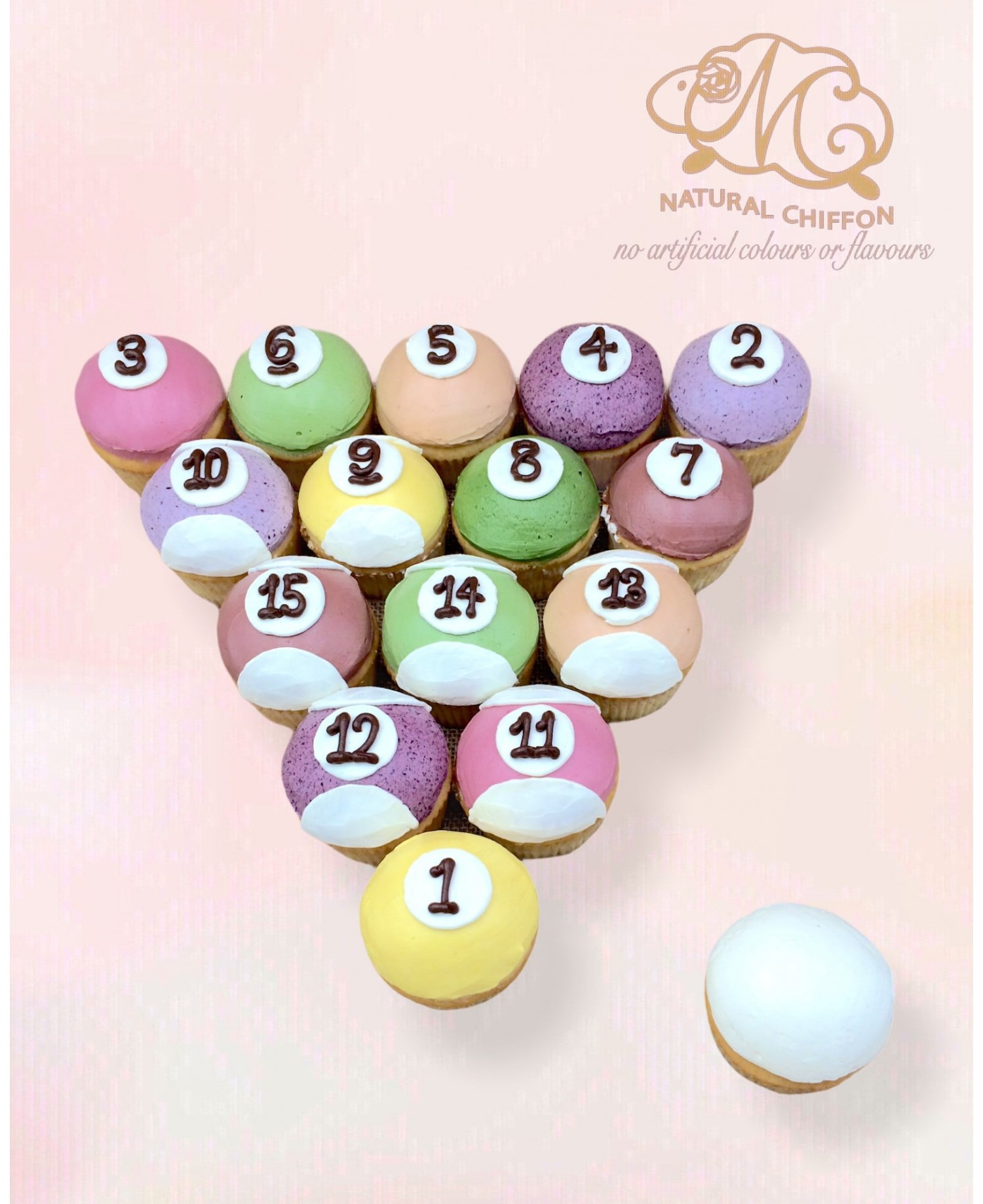 CO147 桌球 Cupcake