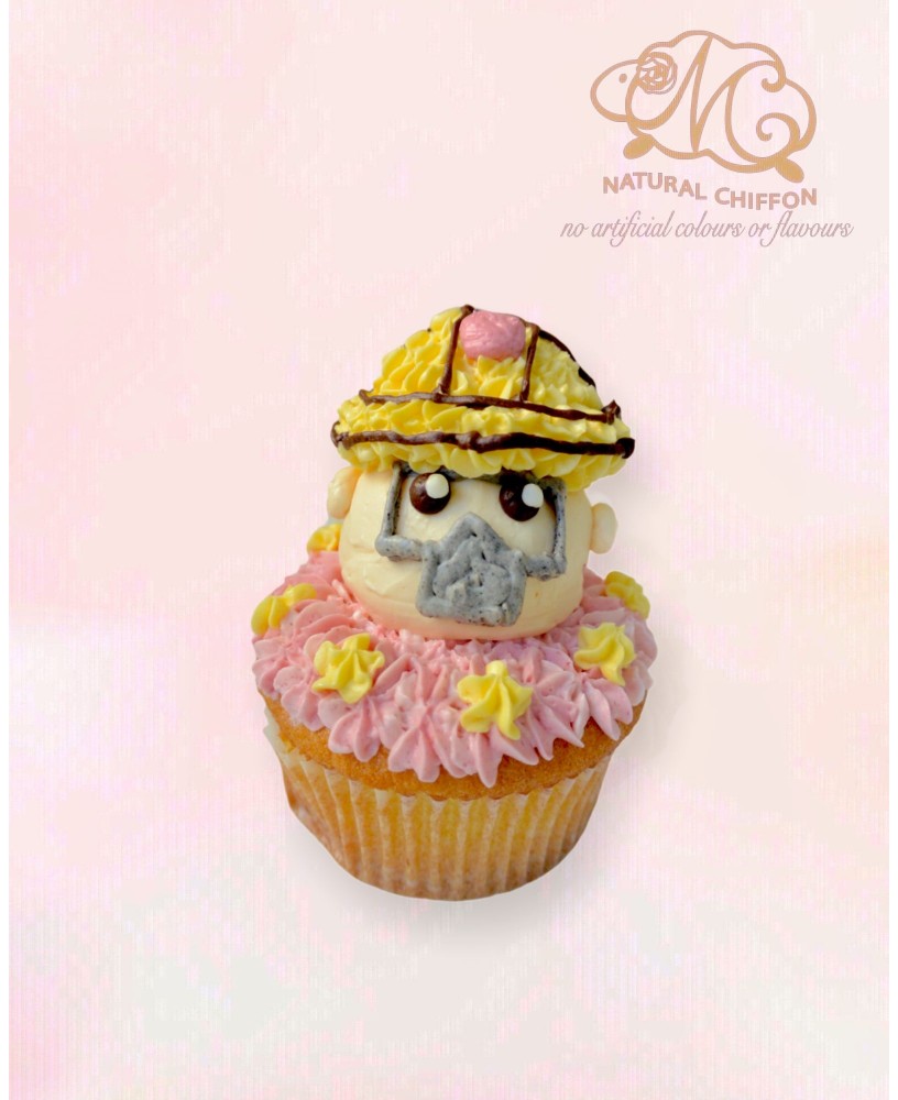 CP132 3D 消防員 Cupcake