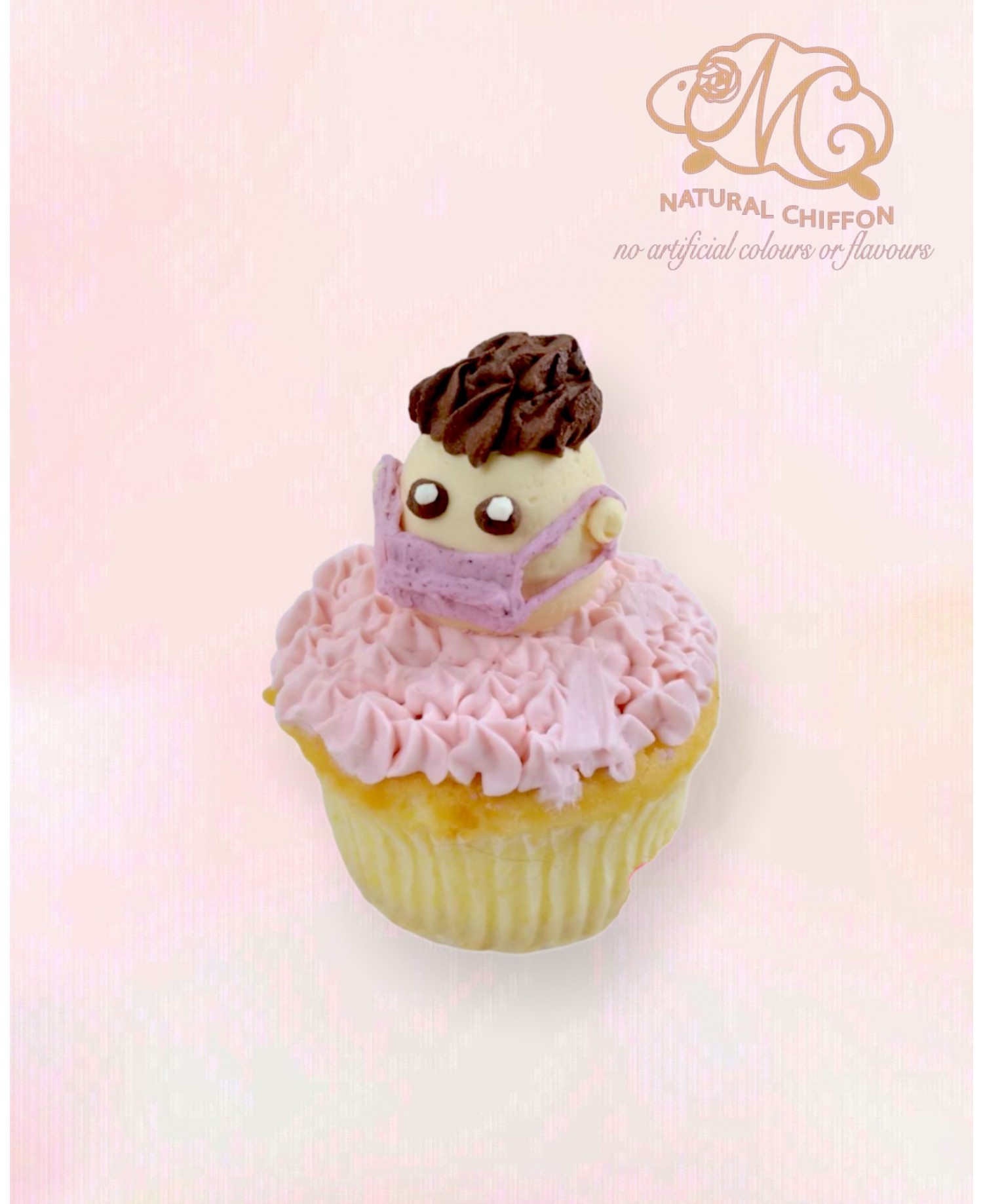 CP121 口罩男孩(短髮) Cupcake